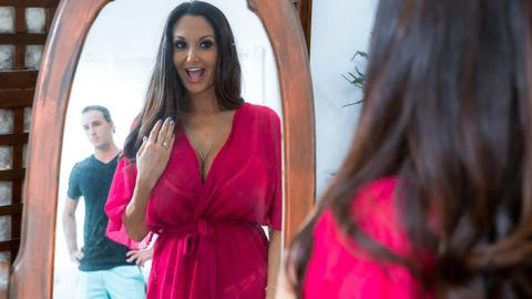 Ava addams - lucas frost, housewife, stepmom, cheating, stepson, peeping tom, bathroom, shower, older woman, voluptuous, younger guy, big ass, brunette, milf, big tits, big boobs, busty, cumshot