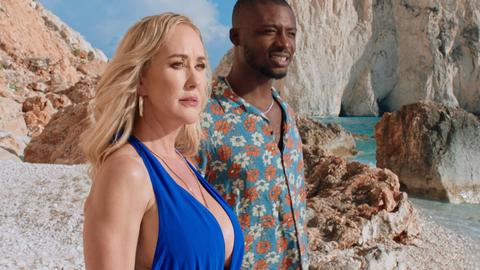 Brandi love - outdoor, beach, public, bbc, older woman, younger guy, interracial, big black cock, jack rippher, blonde, milf, mature, big tits, big boobs, huge dick, creampie
