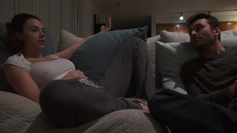 Chanel preston - james deen, homemade, brunette, milf, big tits, big boobs, couch, big cock, cumshot