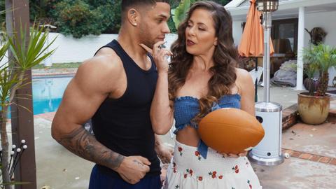 Cherie deville - mike ox, housewife, cheating, brunette, milf, cougar, older woman, younger guy, big tits, big boobs, cumshot, cum in mouth