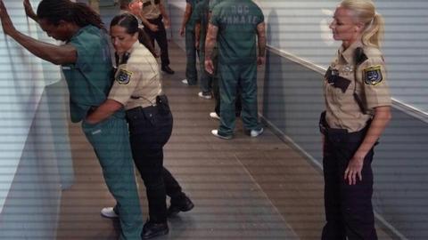 Kailani kai - police officer, prison guard, uniform, latina, prison inmate, jail, prison, voluptuous, pov, hairy bush, milf, big tits, big boobs, big booty, big ass, big butt, busty, cumshot, facial, cum on face