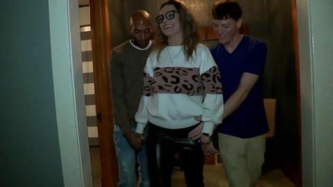 Horny MILF Karla In Glasses Gets After-Hours Double Stuffed