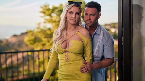 Kenzie taylor - seth gamble, anal, blonde, milf, big tits, big boobs, busty, hairy bush, bedroom, creampie