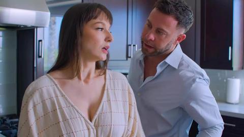 Lexi luna - seth gamble, milf, brunette, big tits, big boobs, bedroom, cumshot