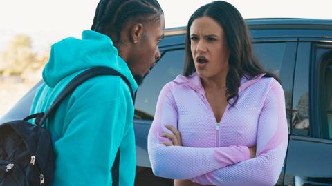 Penny barber - damion dayski, car, bbc, brunette, interracial, big black cock, milf, big tits, big boobs, masturbation, hairy bush, huge dick, couch, cumshot