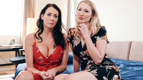 Two busty MILFs prove why two women are better
