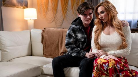 Grieving MILF Sofie Lets Neighbor Get Her Pregnant