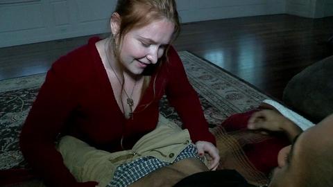 Yaya gingersnatch - anal, redhead, bbc, amateur, interracial, pov, couch, hairy bush, big black cock, natural tits, big ass, big butt, creampie